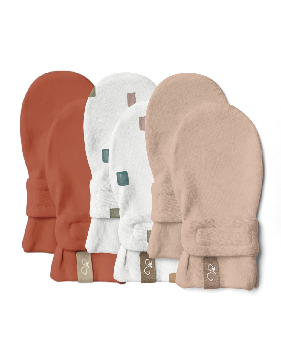 Set manoplas Goumikids de algodón unisex